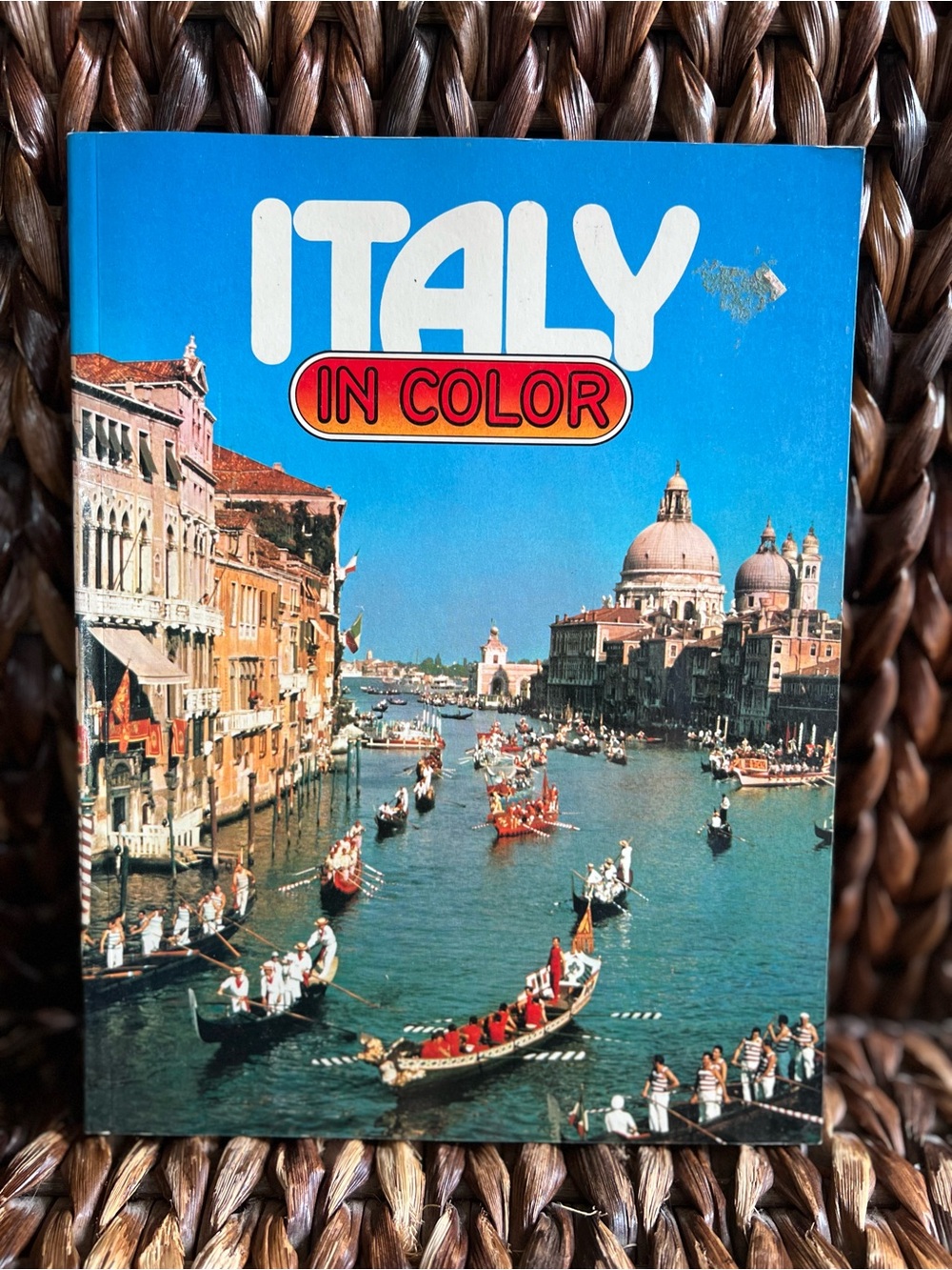 Italy In Color Vintage Travel Book
